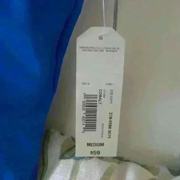 GOALS Cobalt Blue One Piece Tank Swimsuit - Picture 4 of 5